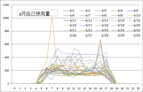 自己消費6月4週