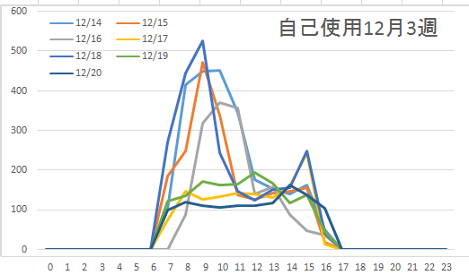 自己使用12月3週