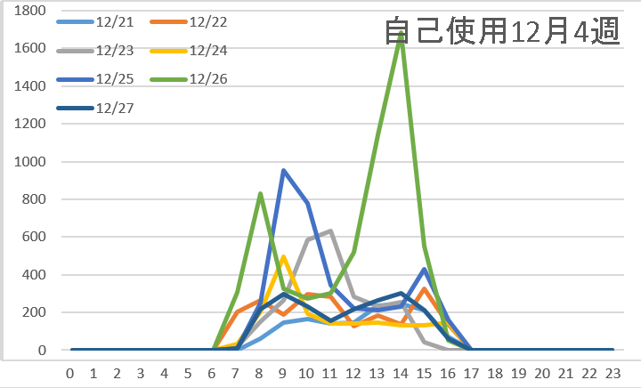 自己使用12月4週