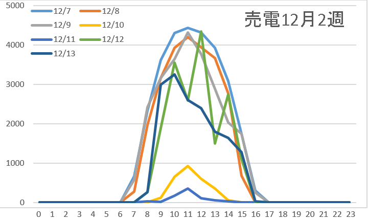 売電12月2週