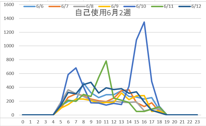 自己使用6月2週